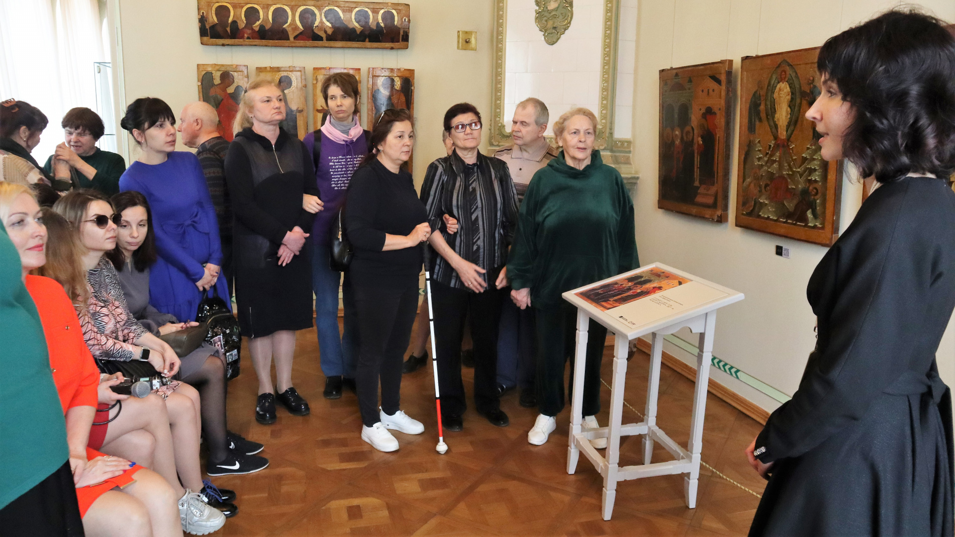  Читатели «Чеховки» побывали на Пасхальной тифлоэкскурсии в музее