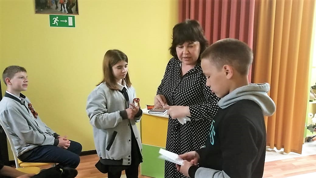 В канун Дня Победы «Чеховка» провела библиоуроки мужества