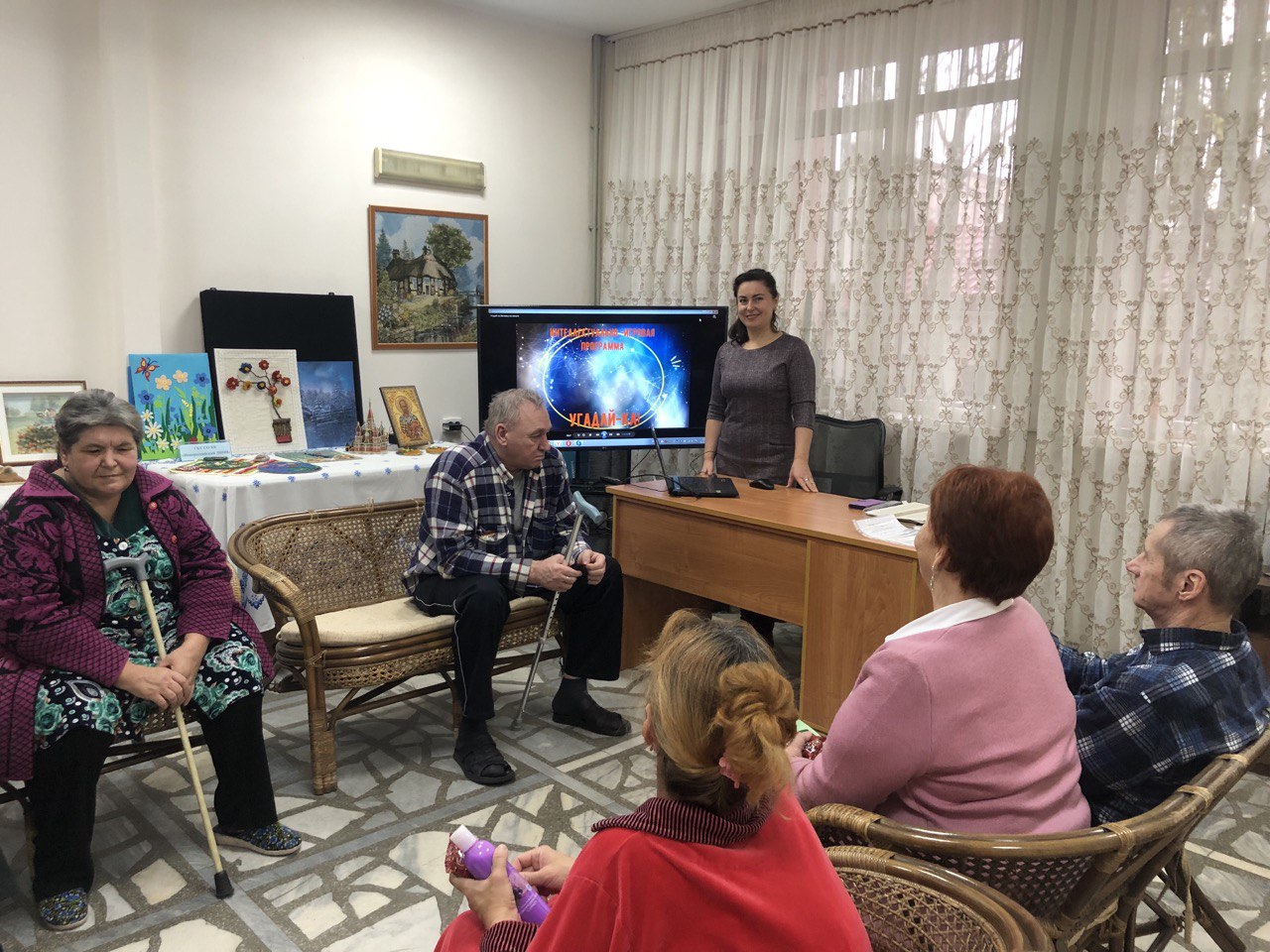  В Краснодарской краевой специальной библиотеке для слепых имени А.П. Чехова прошли мероприятия к Международному дню инвалидов
