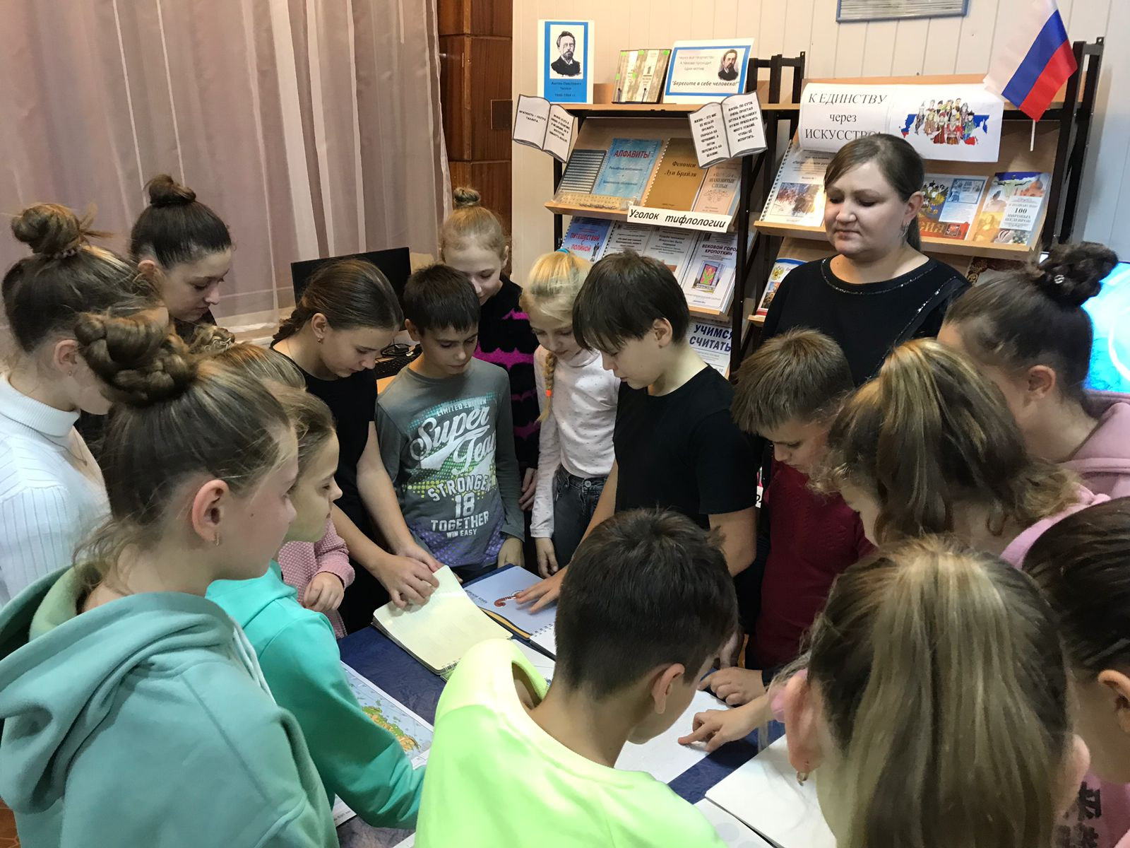  В «Ночь искусств-2022» Краснодарскую краевую специальную библиотеку для слепых имени А.П. Чехова посетили 470 читателей